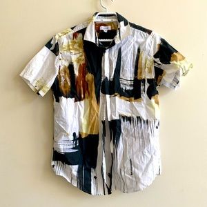 Calvin Klein Mens Dress Shirt